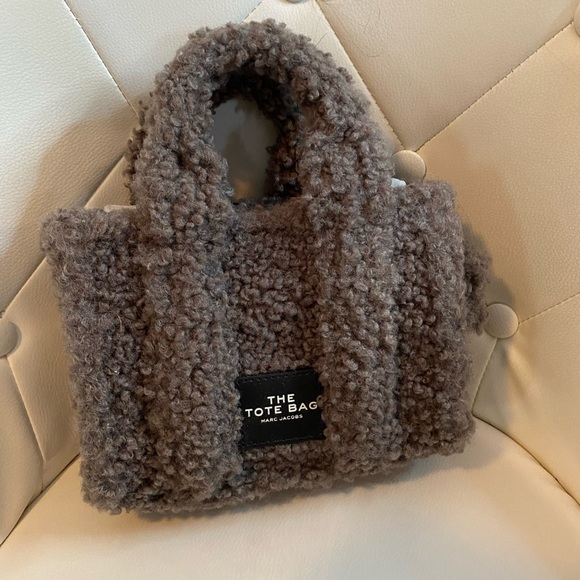 Marc Jacobs Chocolate Fuzzy Tote - Picture 1 of 5